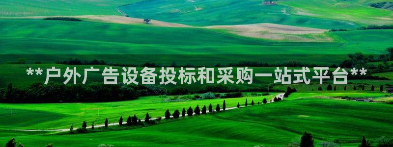 杏宇平台登录步骤图：**户外广告设备投标和采购一站式平台**