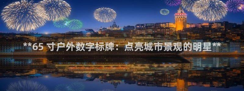 杏宇平台代理怎么样赚钱：**65 寸户外数字标牌：点亮城市景观的明星**