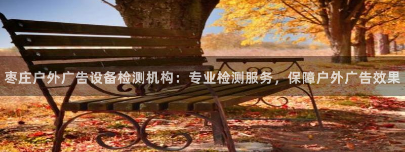 杏宇平台开户：枣庄户外广告设备检测机构：专业检测服务，保障户外广告效果